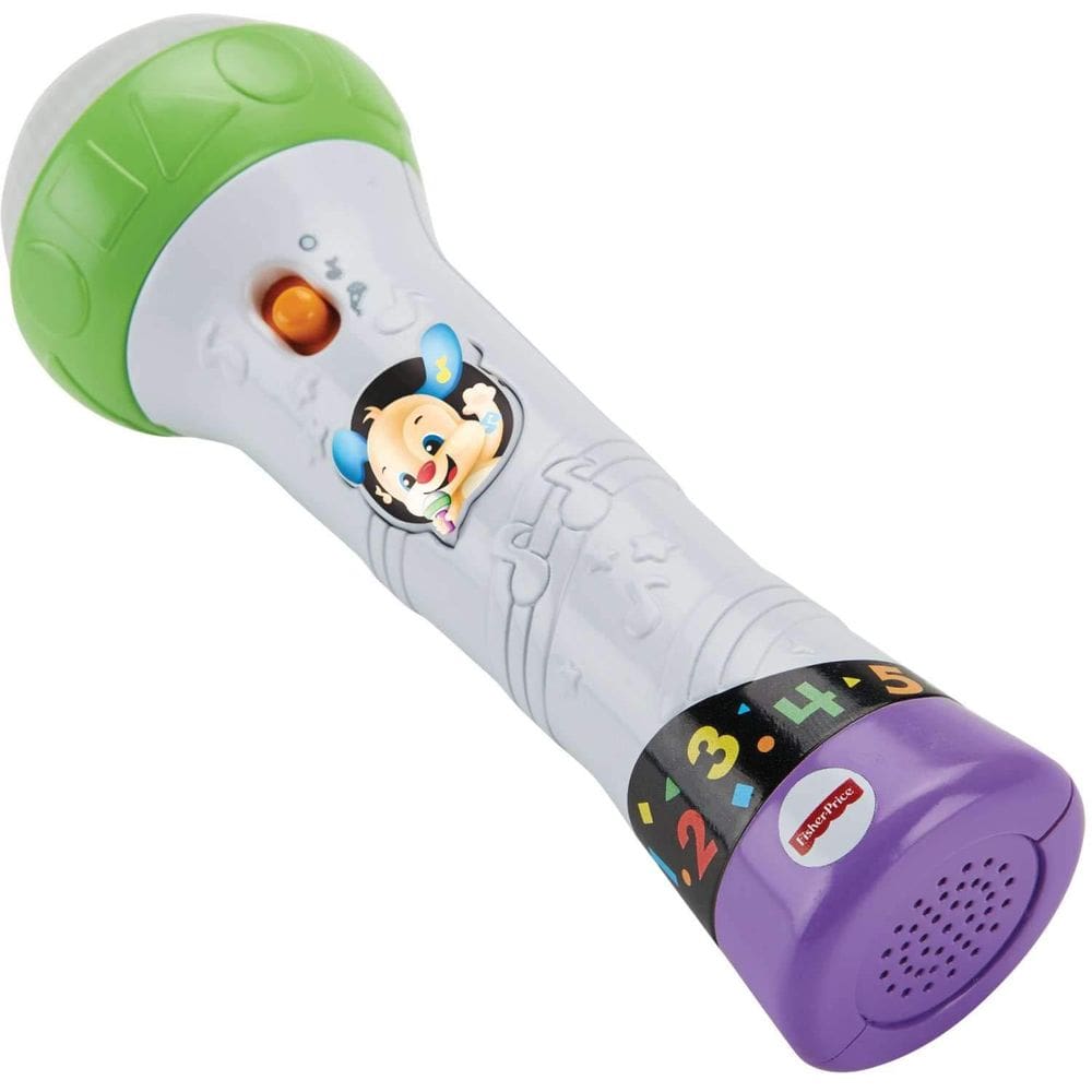 Microfone Aprender E Brincar Fisher Price Branco Mattel