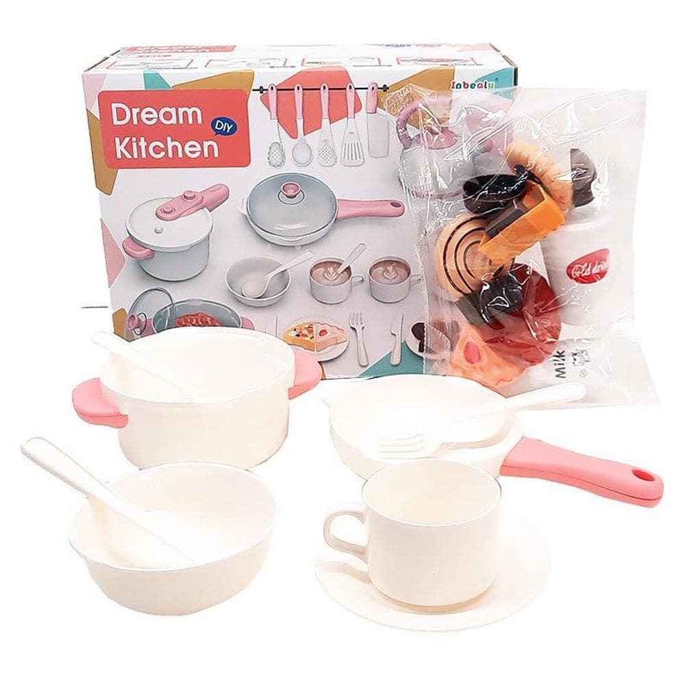 Acessórios Cozinha Brinquedo Dream Kitchen Diy 19Pcs 503-1P