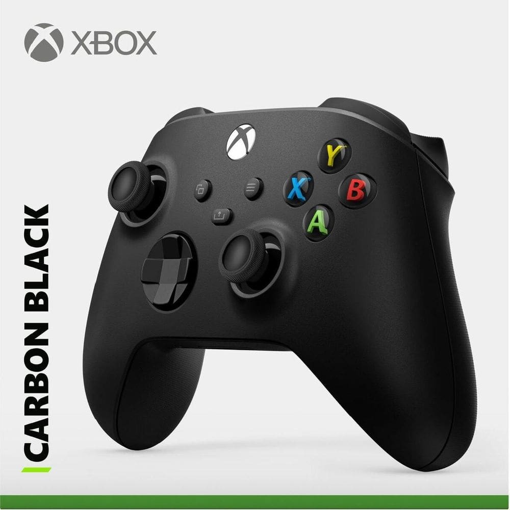 Controle Sem Fio Xbox Carbon Black Wireless Bluetooth