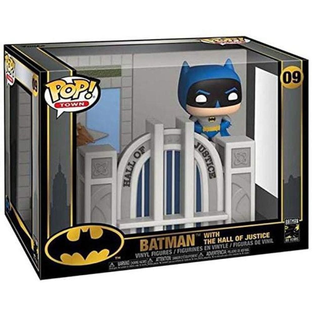 Funko Pop - Dc Comics - Batman E O Hall Da Justiça - Funko