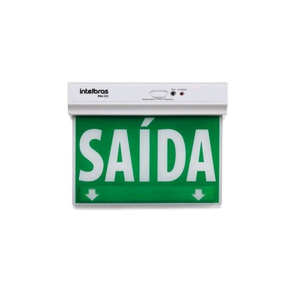 Placa de Sinalização Sempre Acesa Psa 225 Dupla Face