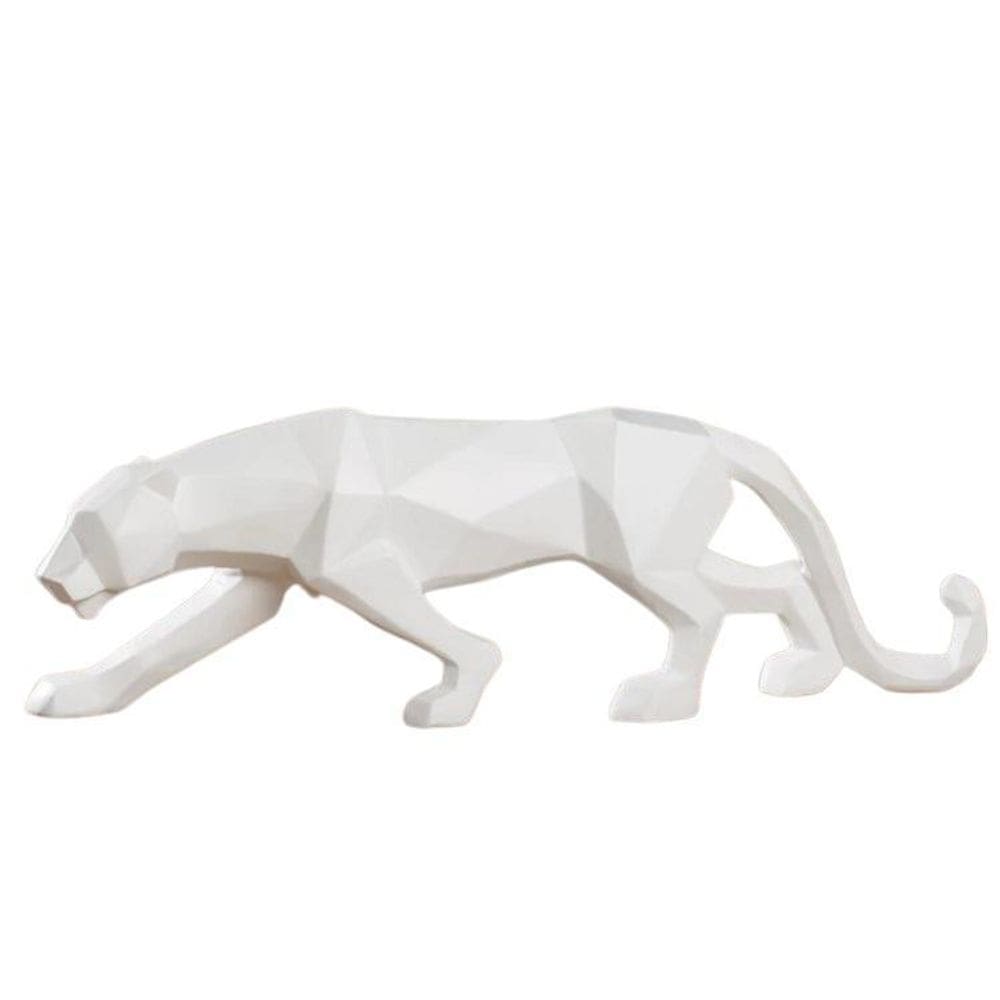 Estatueta Animal Selvagem Moderna Onça Leopardo Pantera