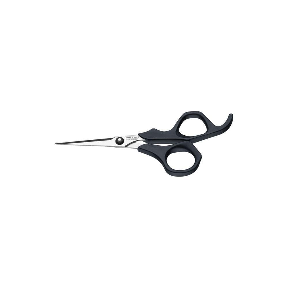 Tesoura Para Cabelo Tramontina Supercort Aço Inox Com Fio Navalha E Cabo De Polipropileno Onix 5\"