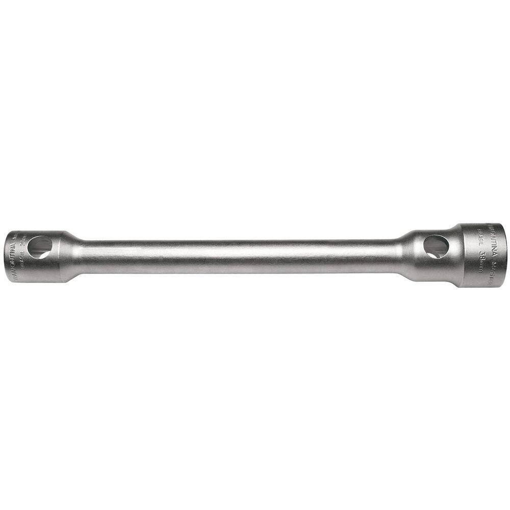 Chave De Roda 24x27 Mm Tramontina Com Corpo Forjado Em Aço Especial Cromado Com Furo Para Manipulo
