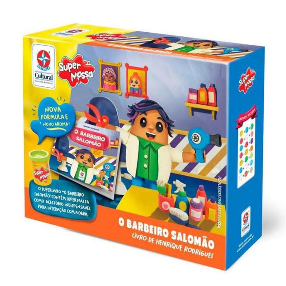 Super Massa Livro Barbeiro Salomão -Estrela