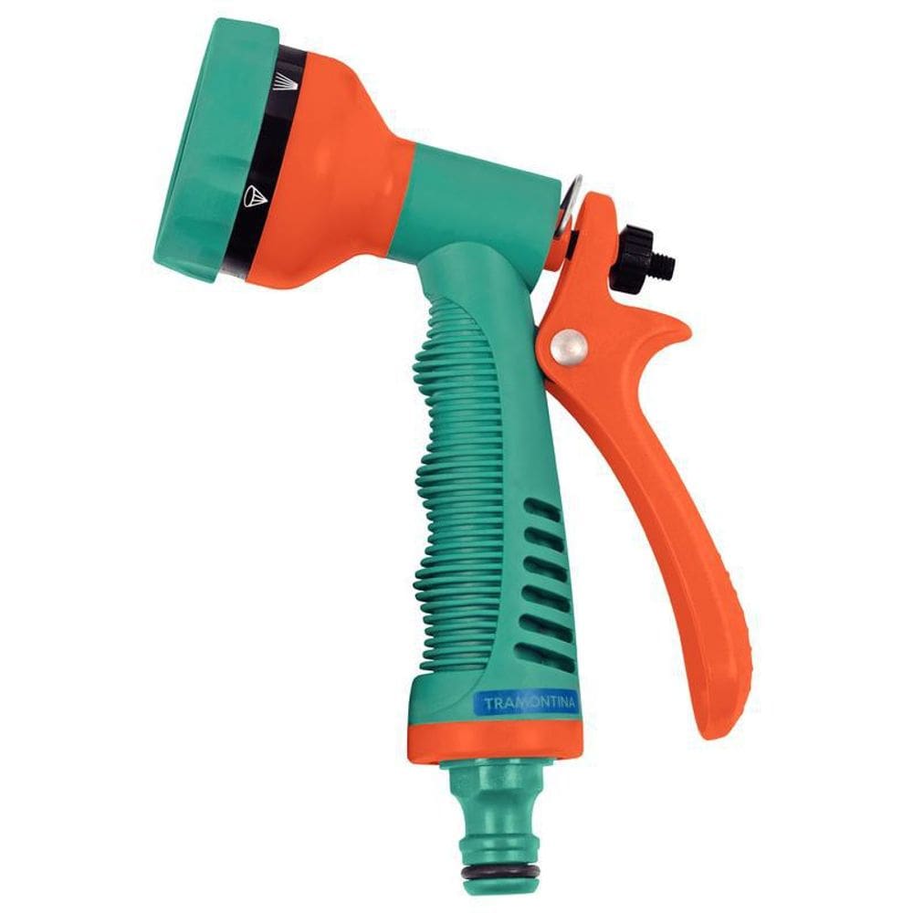 Hidropistola Com 6 Tipos De Jato Engate Rápido Tramontina