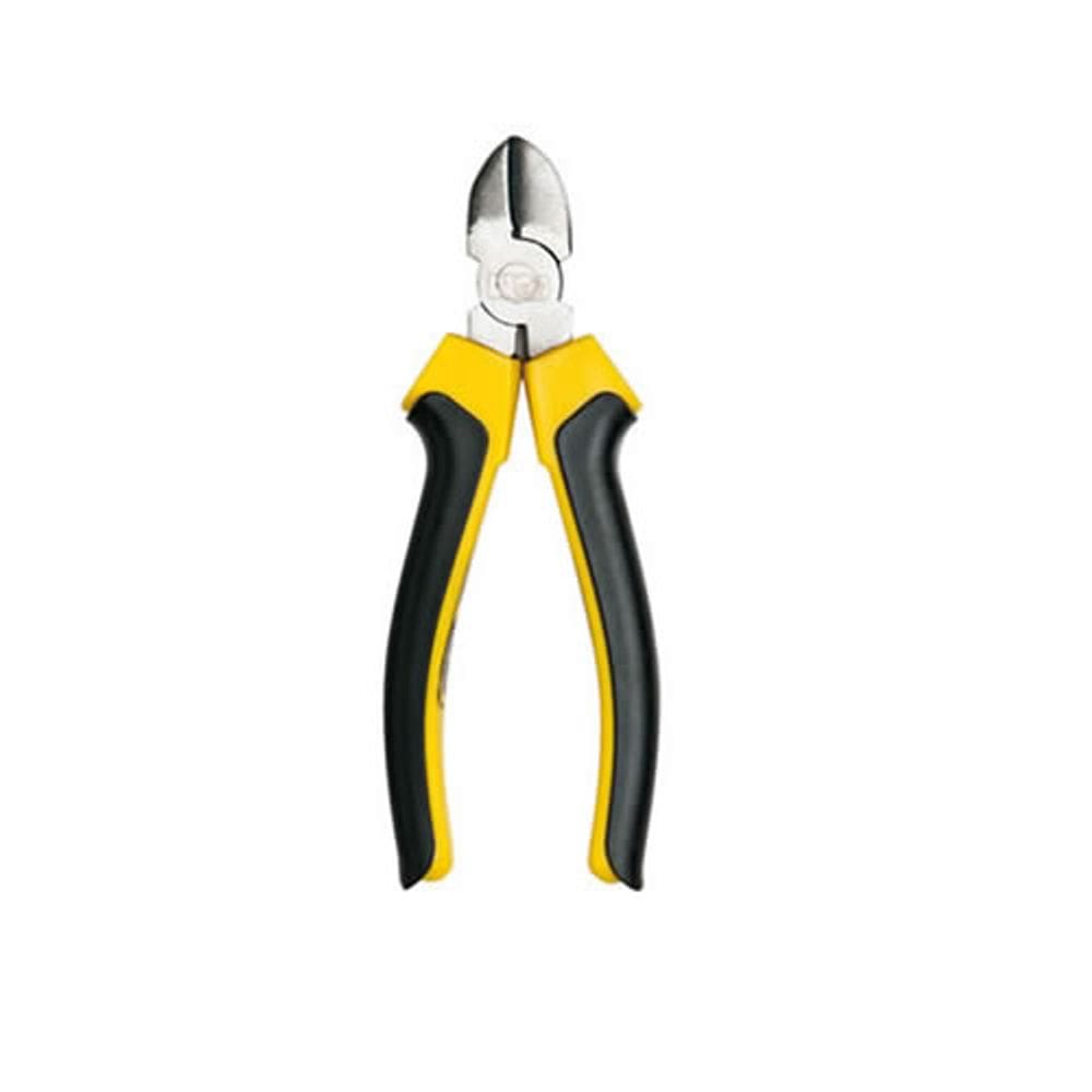 Alicate bico 1/2 cana 6" cabo amarelo/preto - Eda