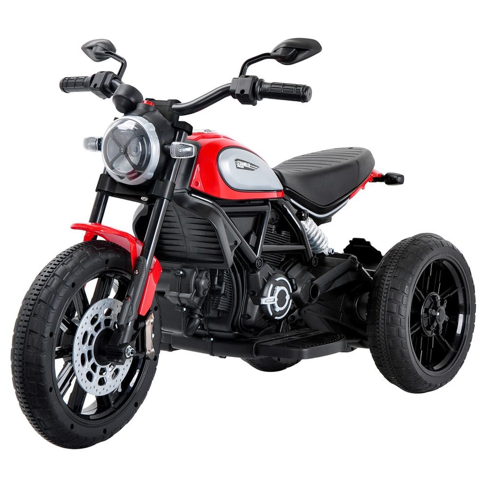 Mini Moto Elétrica Triciclo 12v Licenciado Ducati Scrambler Icon