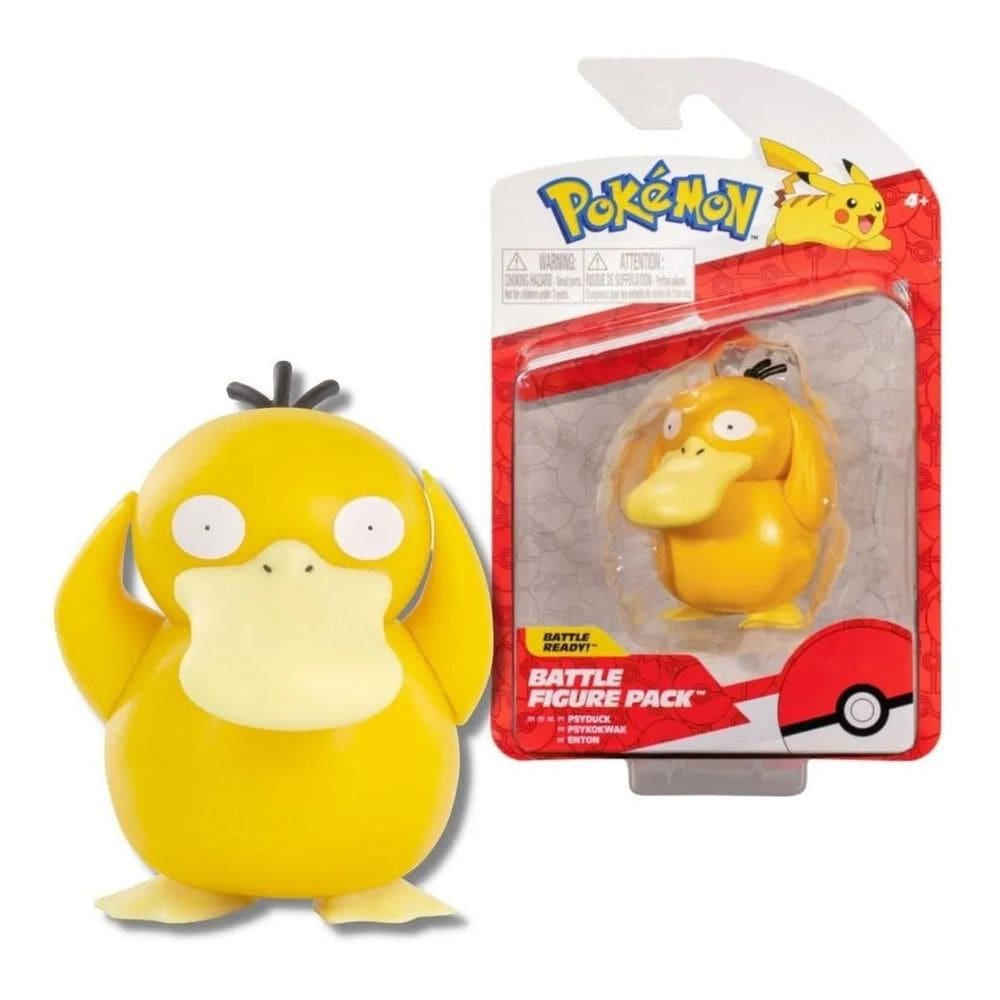 Pokémon Psyduck - Figura De Batalha 7Cm - Sunny 2781