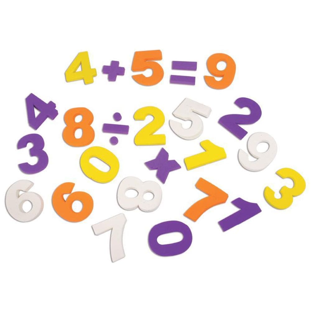 Jogo De Números 25 Peças Em EVA