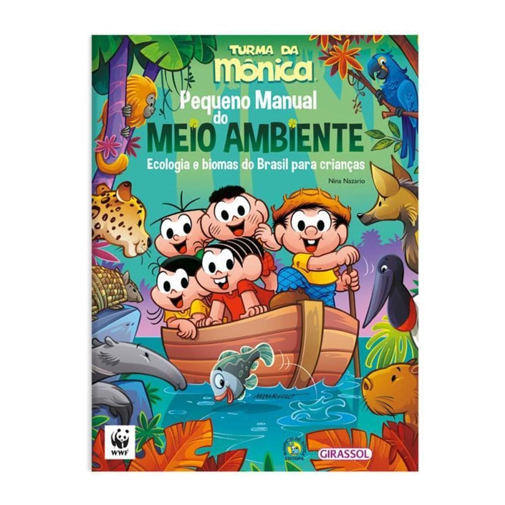 Turma Da Mônica Pequeno Manual Do Meio Ambiente Ecologia E