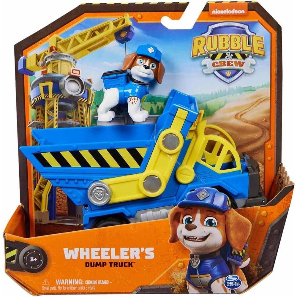 Patrulha Canina Rubble E Crew Wheelers Caminhão Basculante