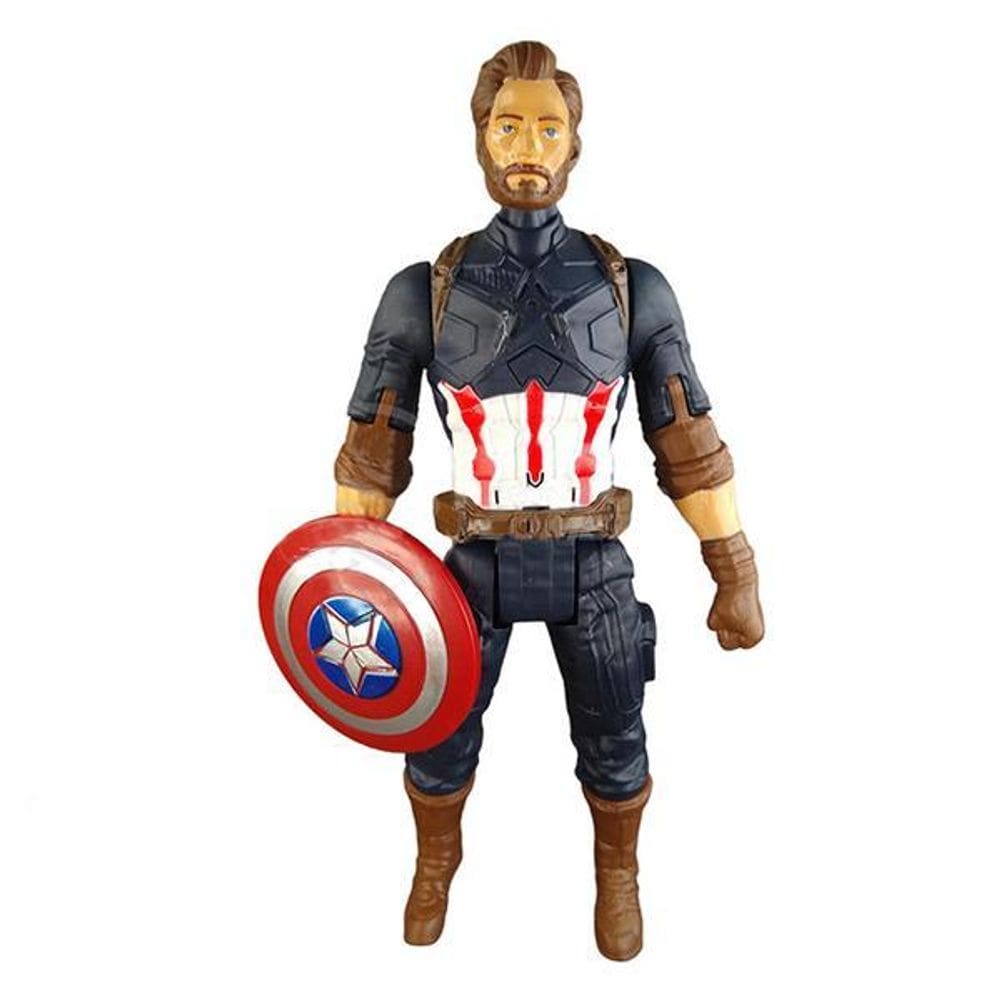 Boneco Action Figure Vingadores Capitão América 29Cm Marvel1
