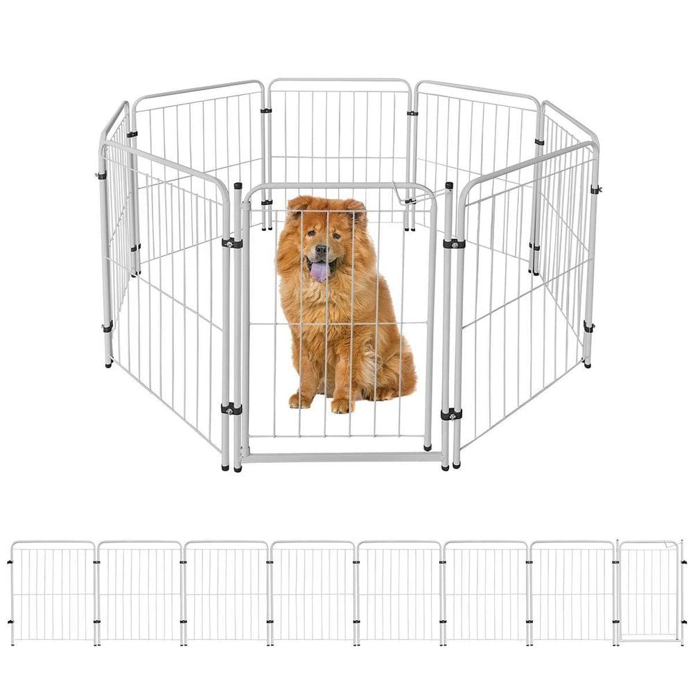Cercado Para Cachorro Caes Cercadinho Pet Shop 7 Modulos