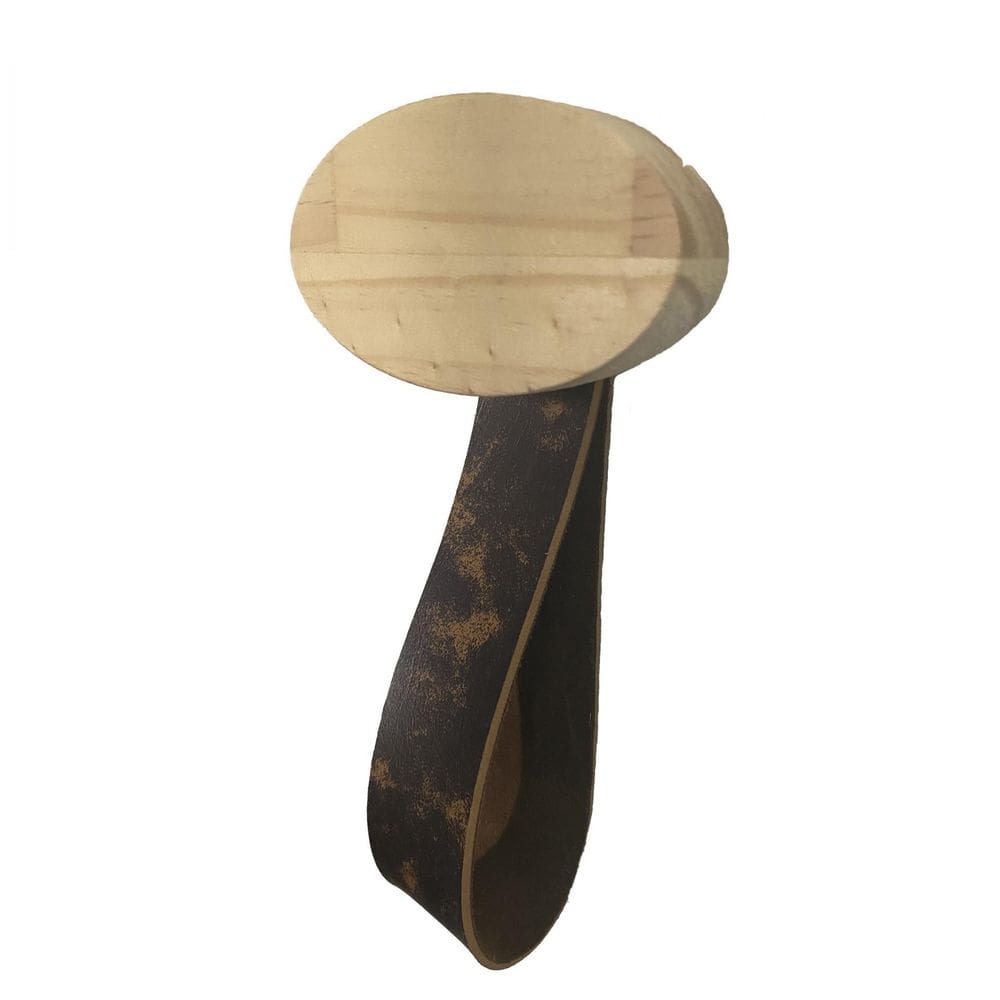 Gancho Pinus Oval Com Courino Rajado