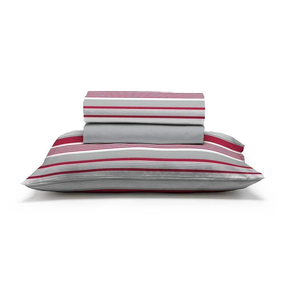 Jogo De Cama Solteiro 180 Fios Fiori - Eduarda 7526-4