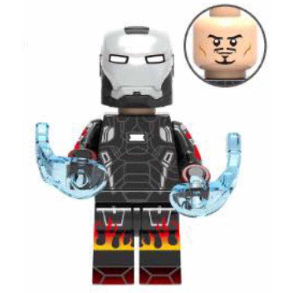 Boneco Blocos De Montar Homem De Ferro Armadura Mark Mk22