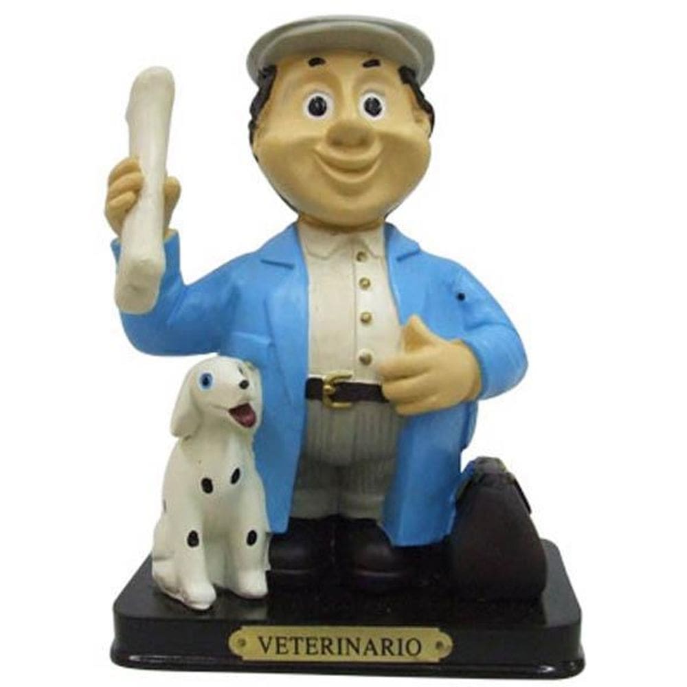 Miniatura Em Resina Veterinário 14Cm