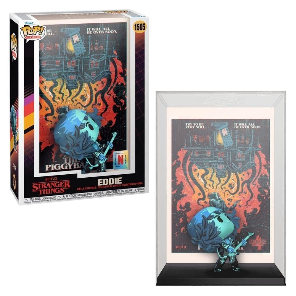 Boneco Funko Pop Cc Stranger Things The Piggyback Eddie