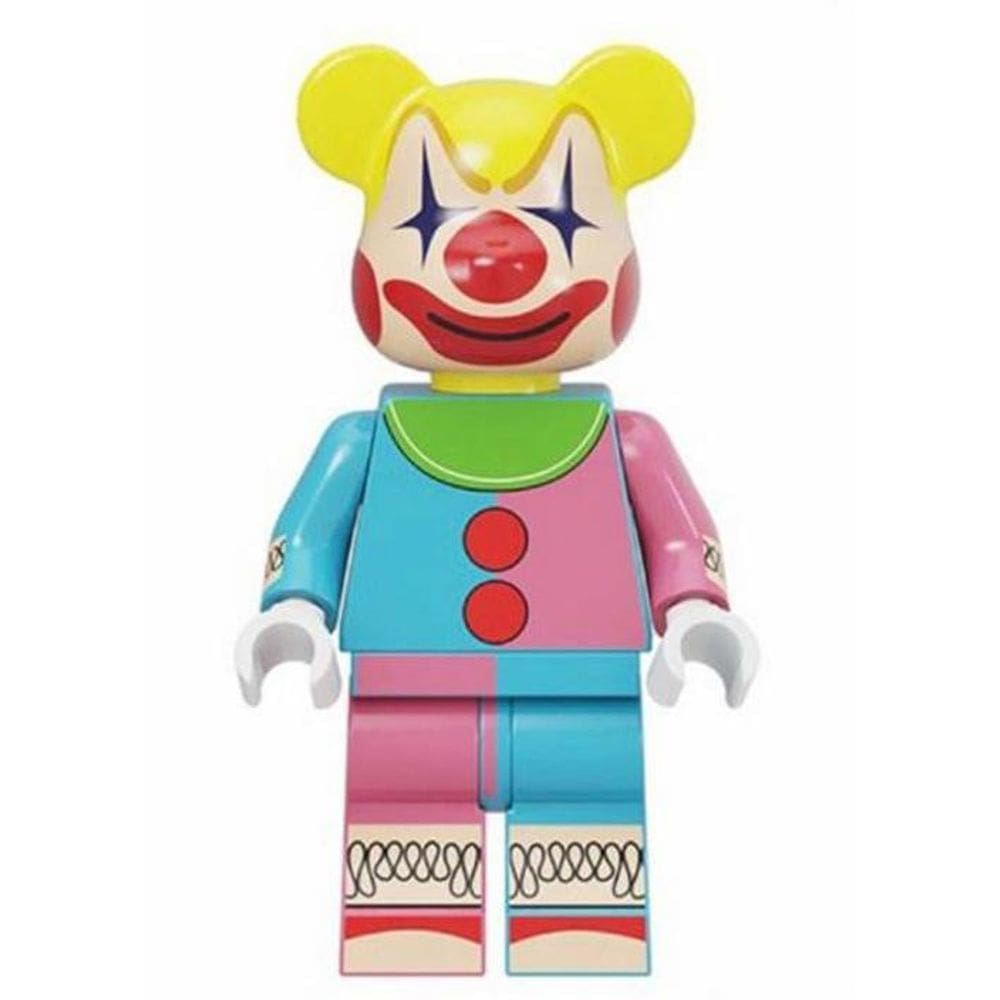 Boneco Blocos De Montar Popobe Clown Bear Exclusivo