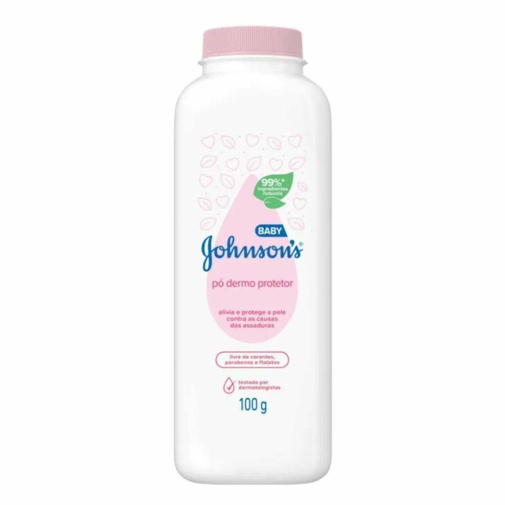 Talco Pó Dermo Protetor Johnson`S Baby 100G