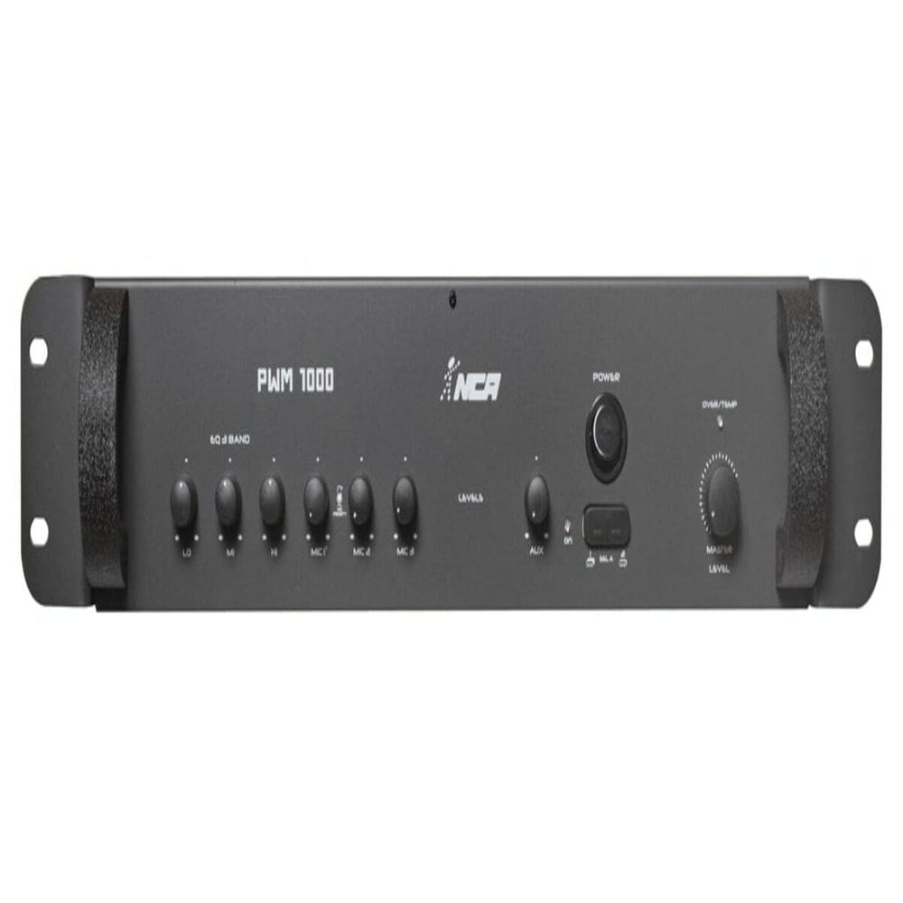 Mixer Amplificado Nca 250W Rms  4 Ohms - Pwm1000
