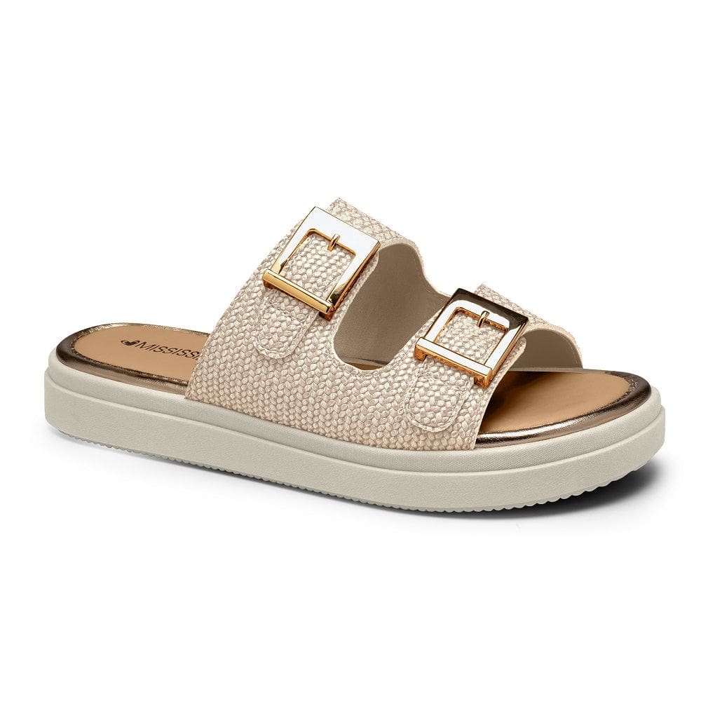 Tamanco Mississipi MB521 Feminino - Bege