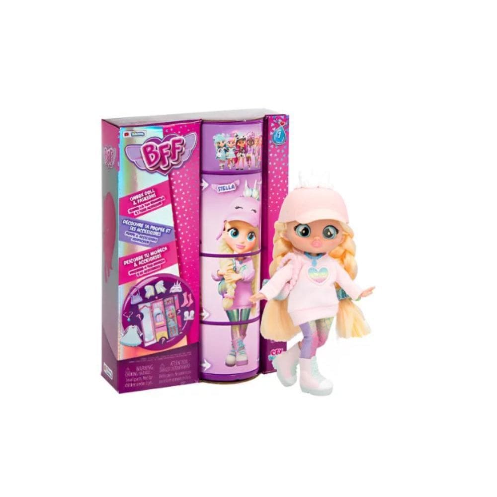 Boneca Bff By Cry Babies Stella Multikids Br2083