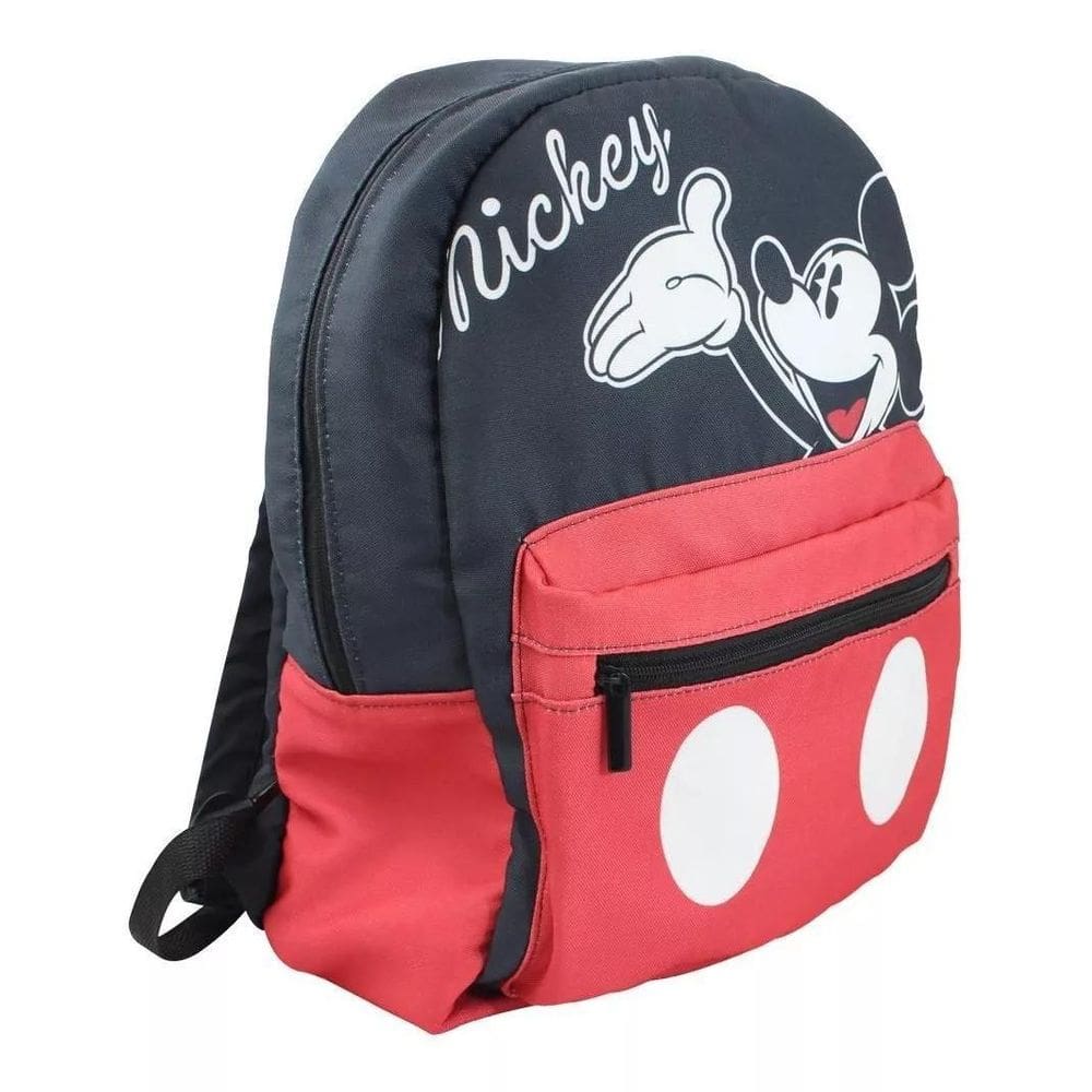 Mochila 2 Em 1 Mickey E Minnie Dupla Face