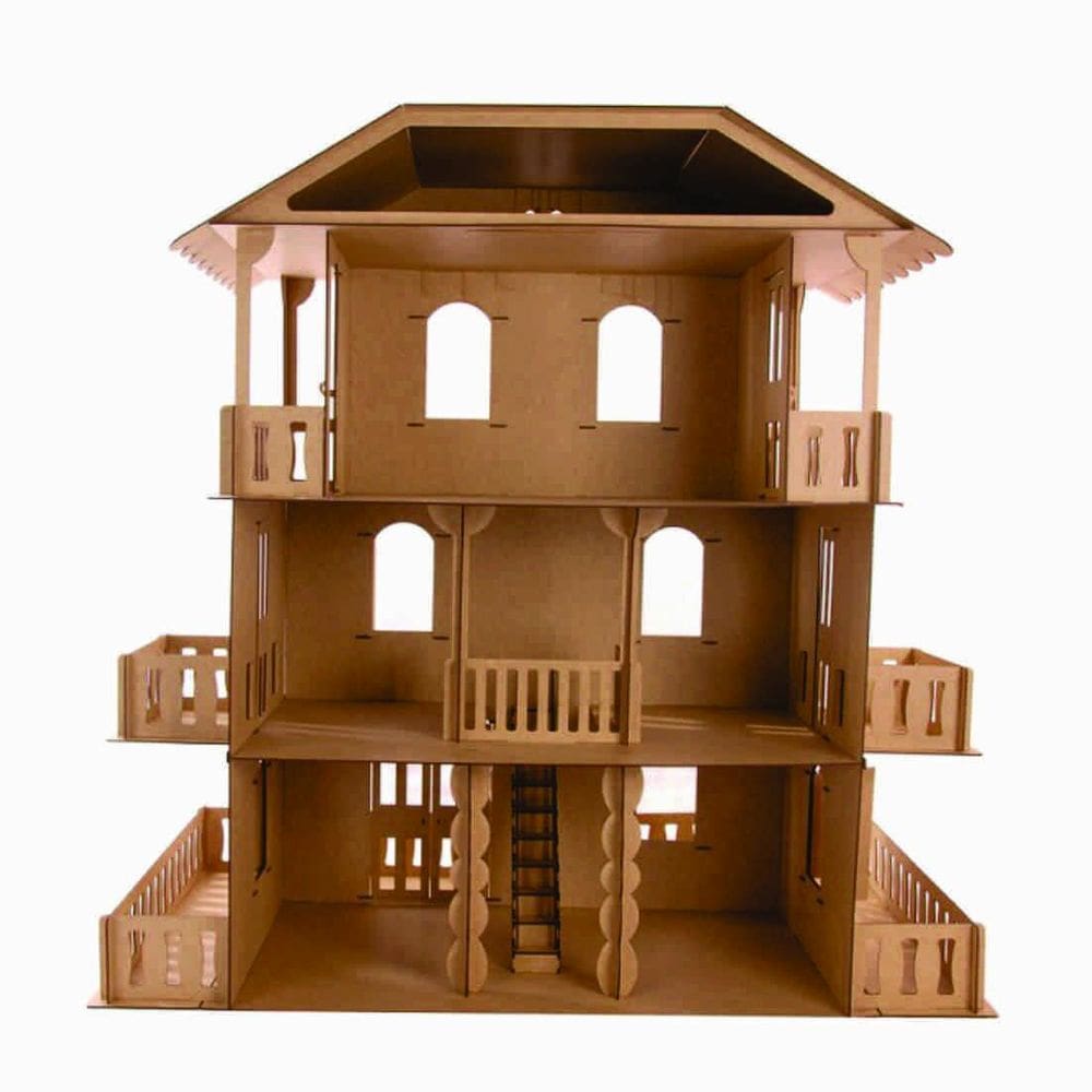 Casa De Bonecas Escala Barbie Modelo Suzan Natural - Darama