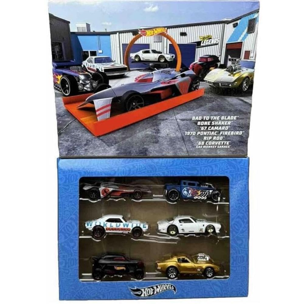 Hot Wheels Carros Tematico Legends C/6 Hrx55 T1123 43