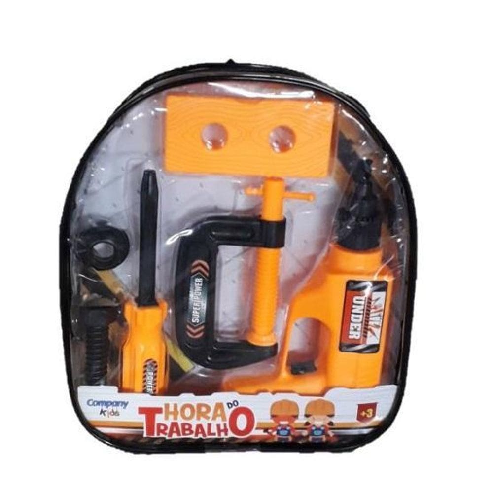 Brinquedo Educativo Mochila Com Ferramentas Infantil