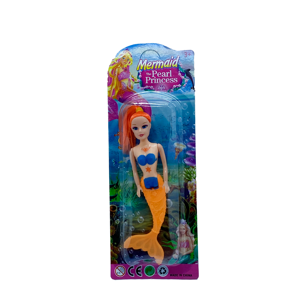 Kit com 24 Unidades - Sereia Feliz (Rosa e Laranja)