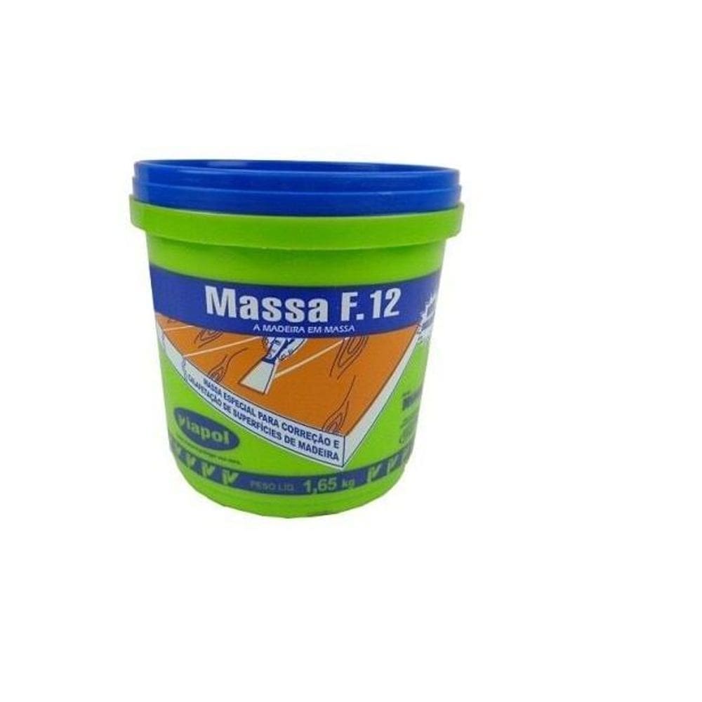 Massa Para Calafetar F12 Viapol 1,65Kg Cerejeira