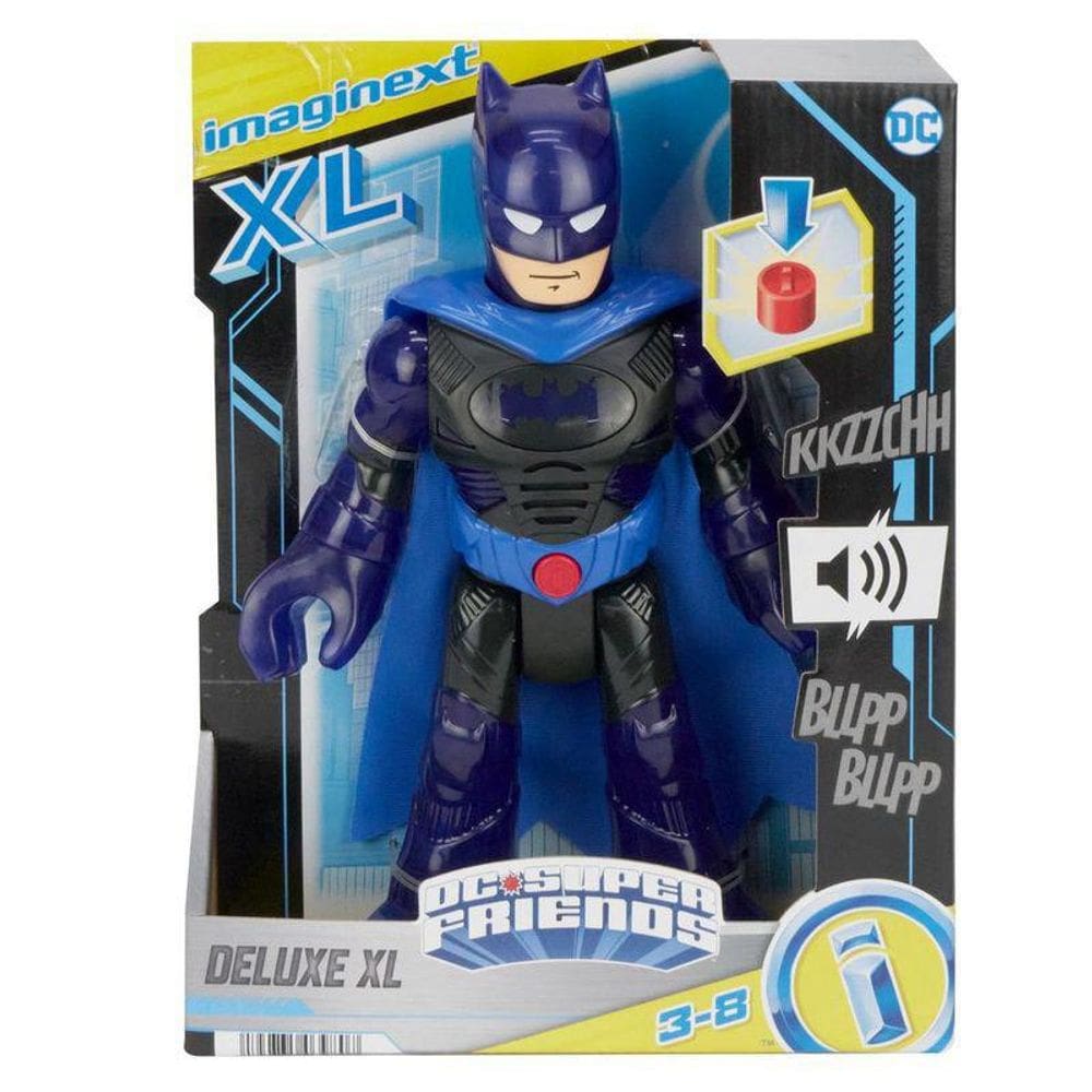 Figura Bat-Tech Batman XL - Fisher-Price - 25 cm