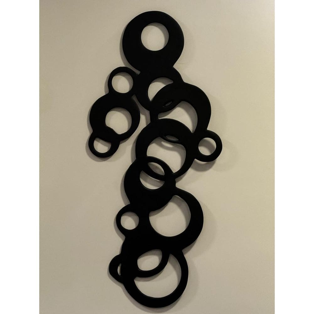 Esc Bolhas De Sabao Preta 118X54