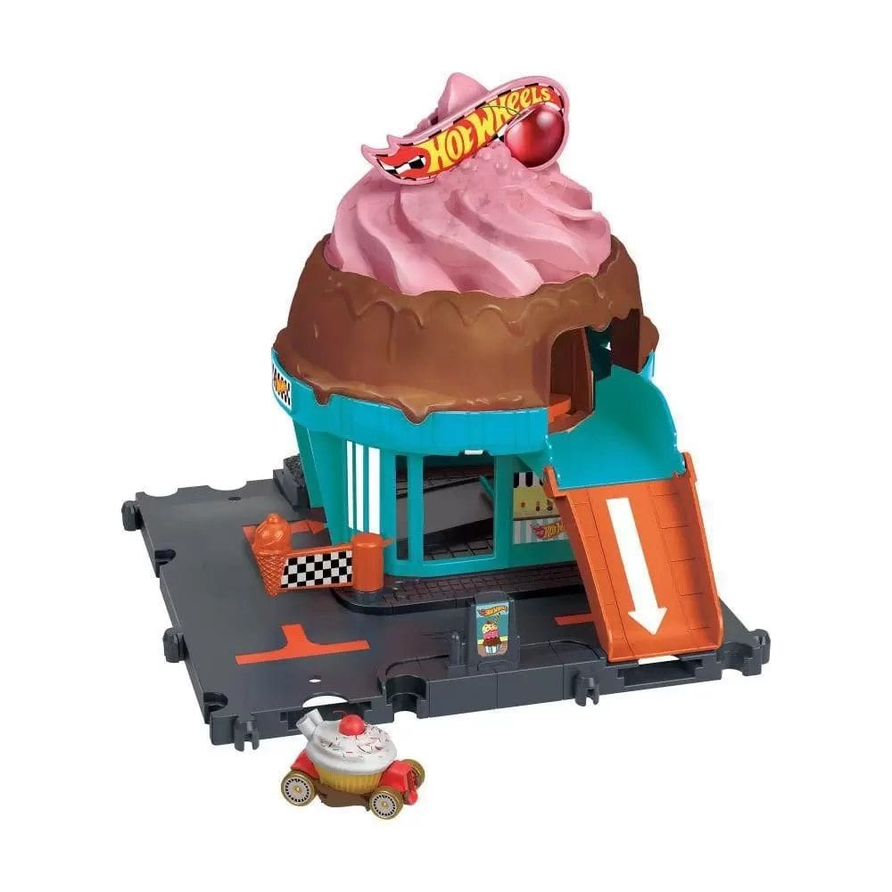 Pista Hot Wheels Sorveteria Na Cidade - Mattel