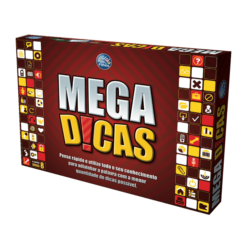 Jogo Tabuleiro Mega Dicas Top Line Pais E Filhos