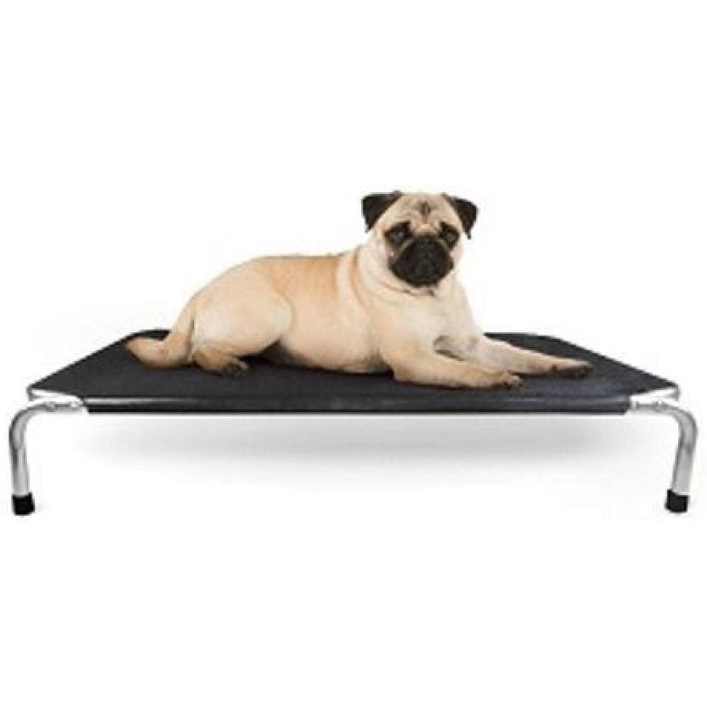 Cama Para Cachorro Pets Suspensa Preto Tamanho M