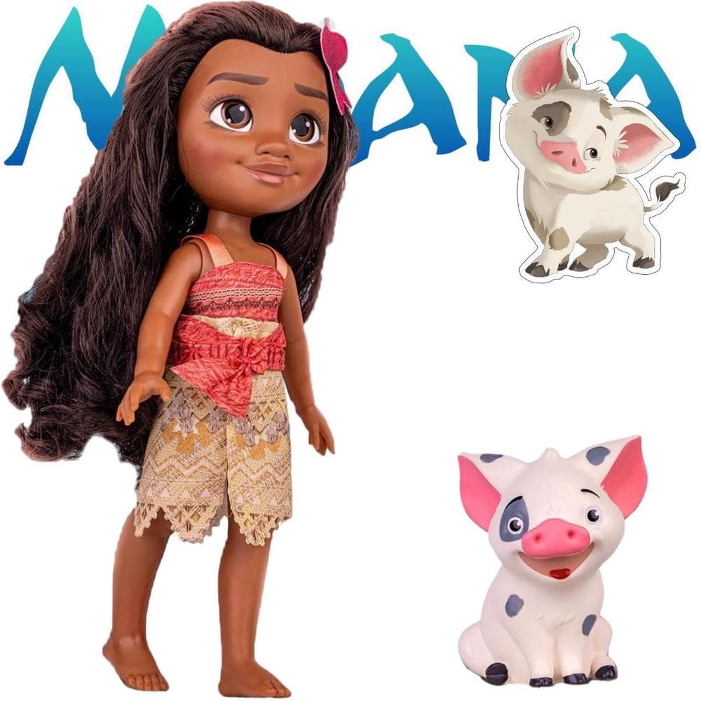 Baby Moana Brinquedo Infantil Super Interativo Meninas E