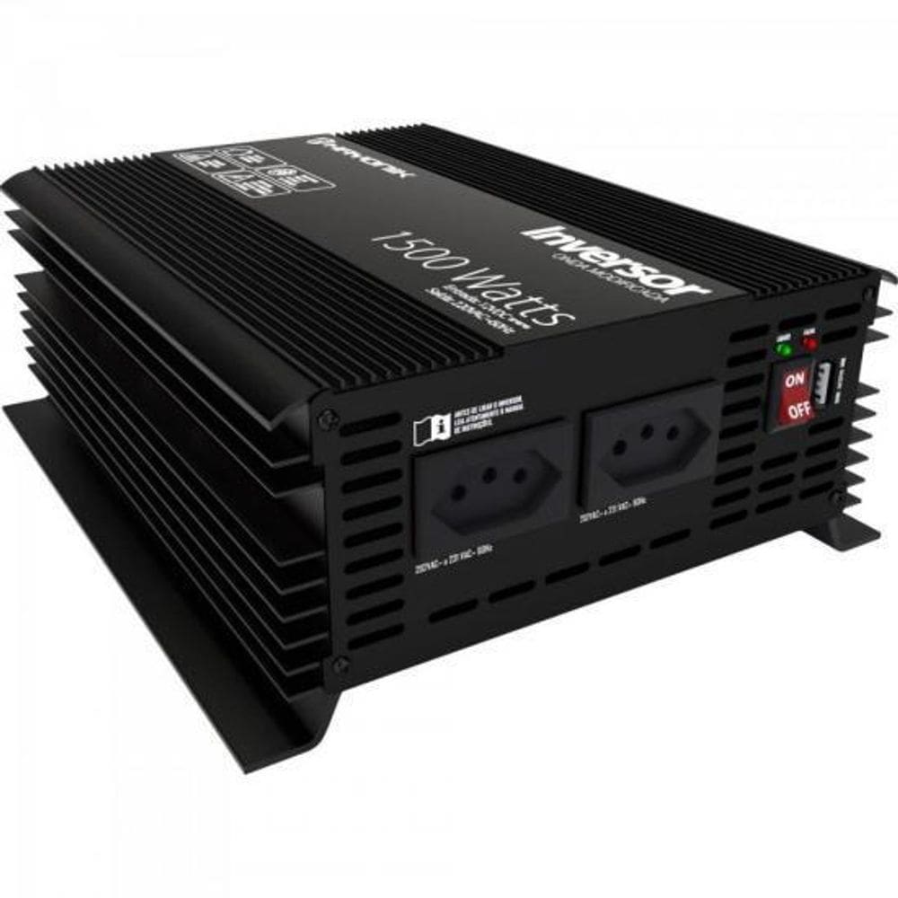 Inversor De Onda Modificada 1500W 12Vdc/220V Pw12-15 Hayoni