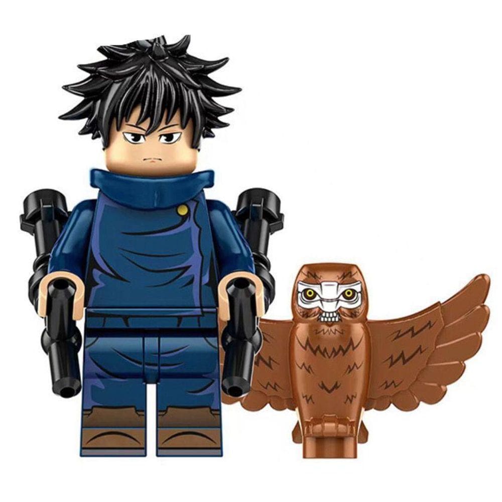 Boneco Blocos De Montar Fushiguro Jujutsu