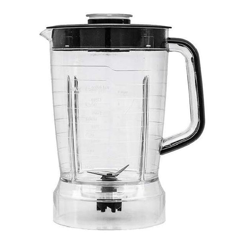 Copo De Liquidificador Mondial L1000 Cristal Tampa Preta