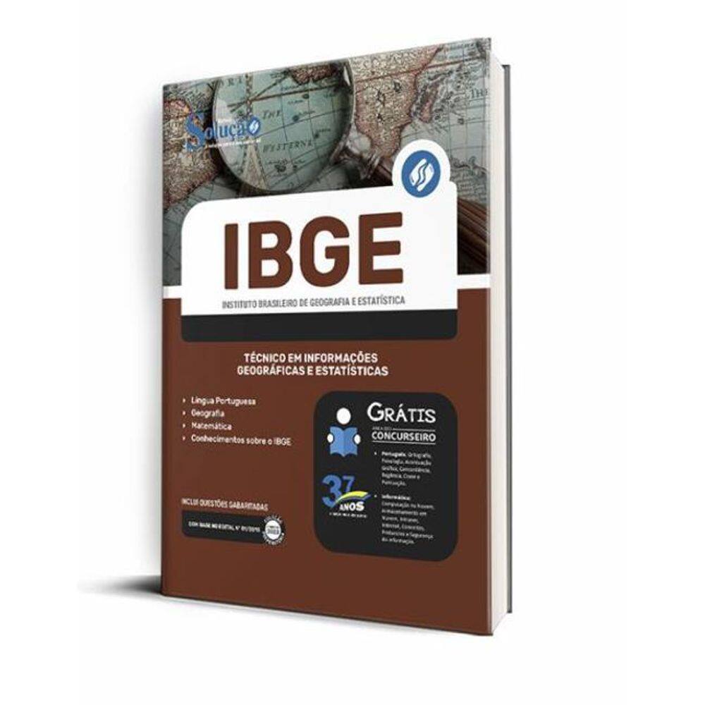 Apostila Ibge 2023 Técnico Informações Geográficas E