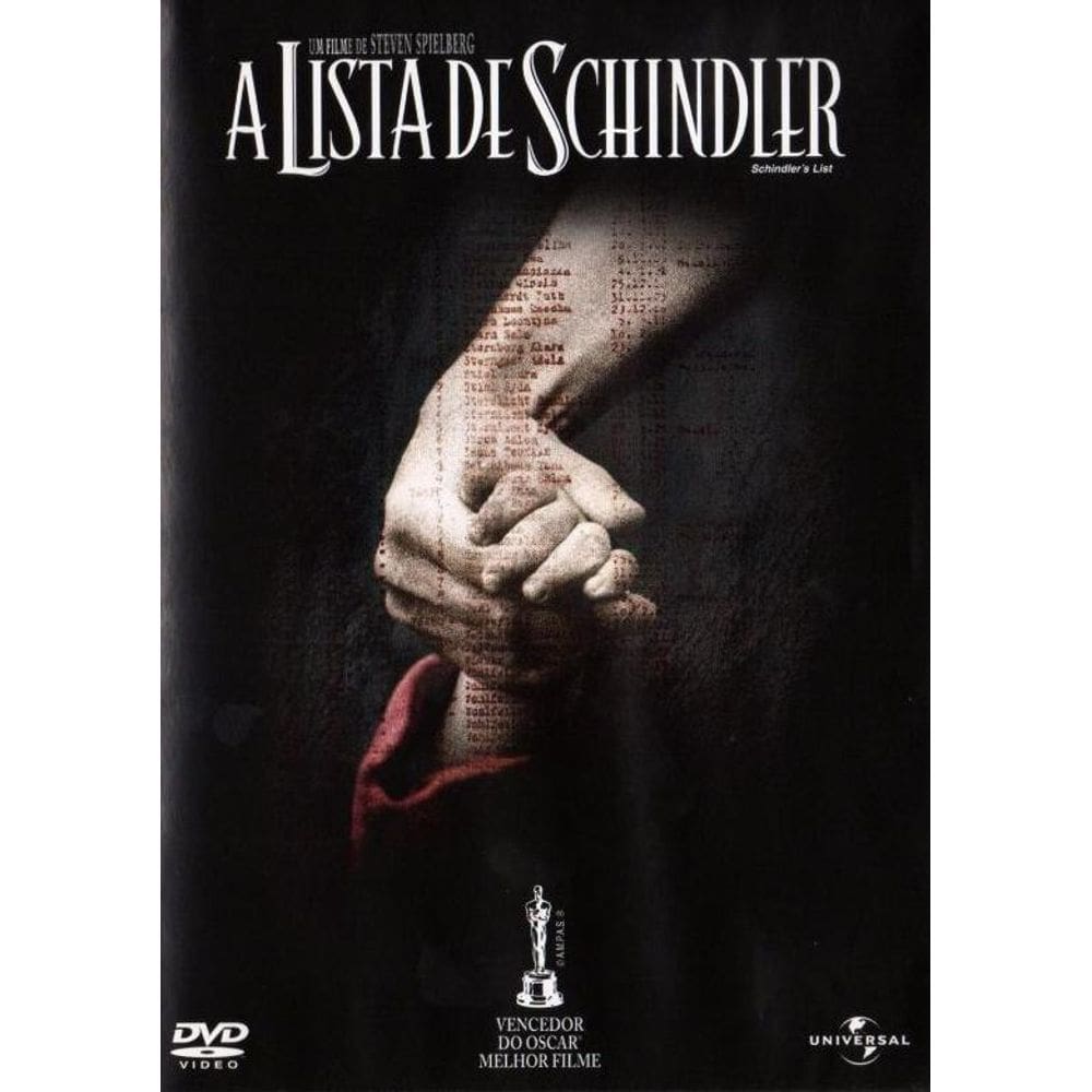Dvd A Lista De Schindler - Filme  Steven Spielberg
