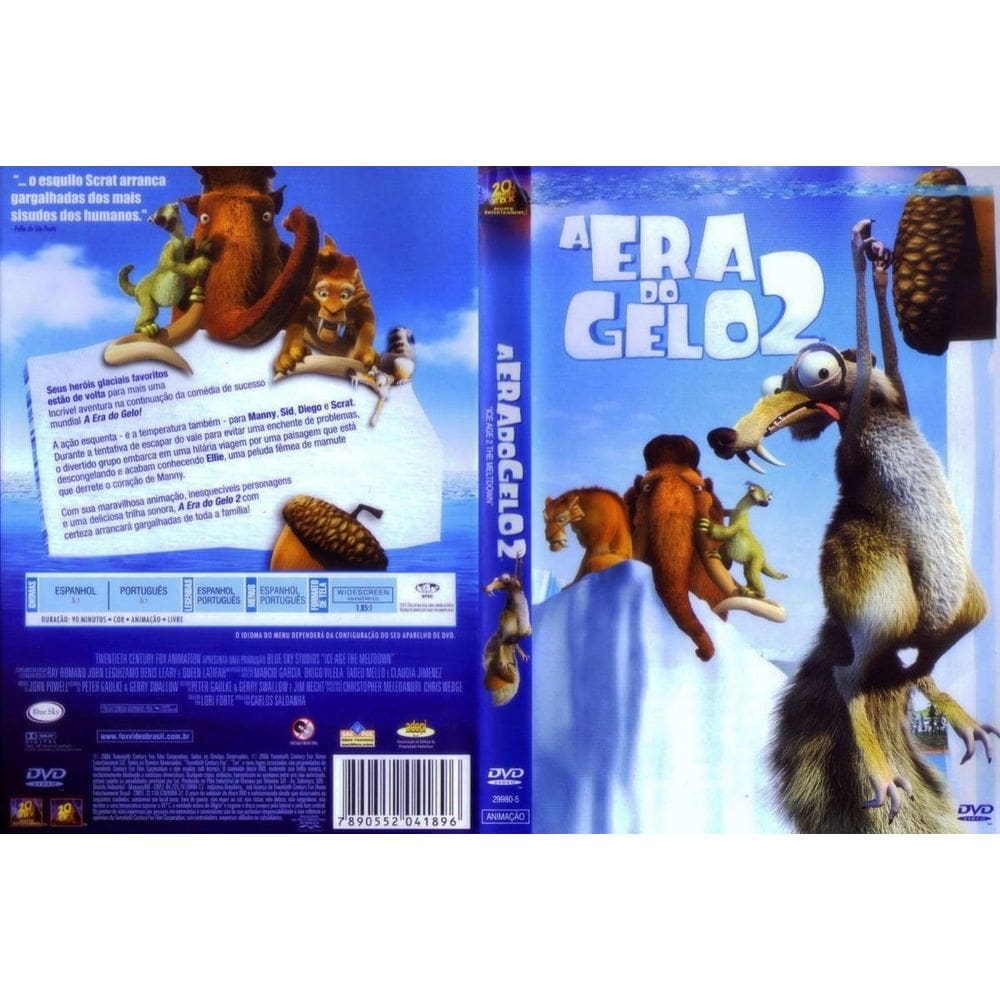 Dvd A Era Do Gelo 2