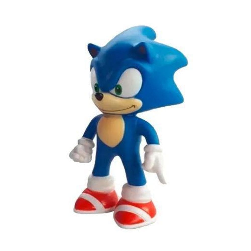 Boneco Sonic Azul Generation Desenho Gamer