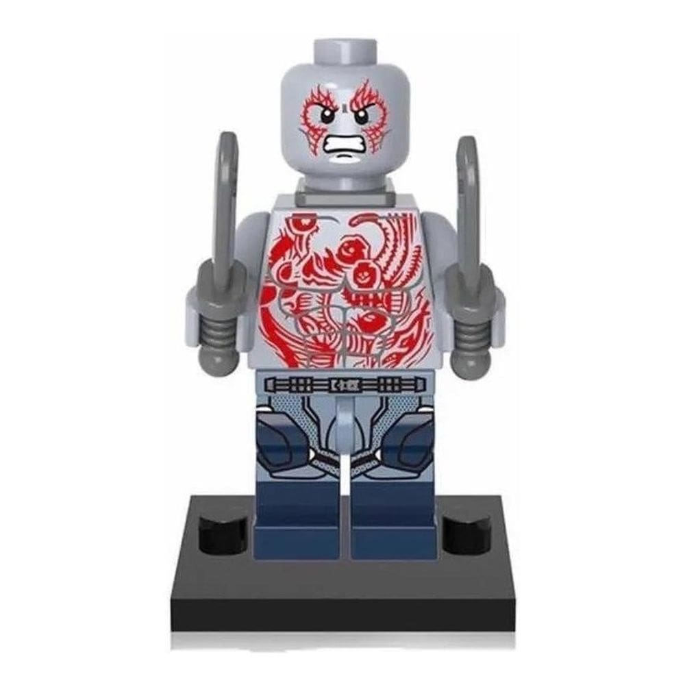 Boneco Blocos De Montar Drax Guardiões Da Galáxia