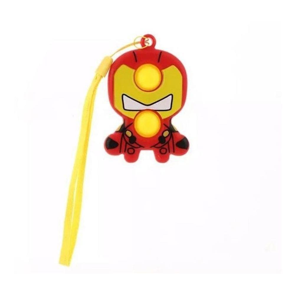Simple Dimple Fidget Toy Bubble Sensorial Homem De Ferro