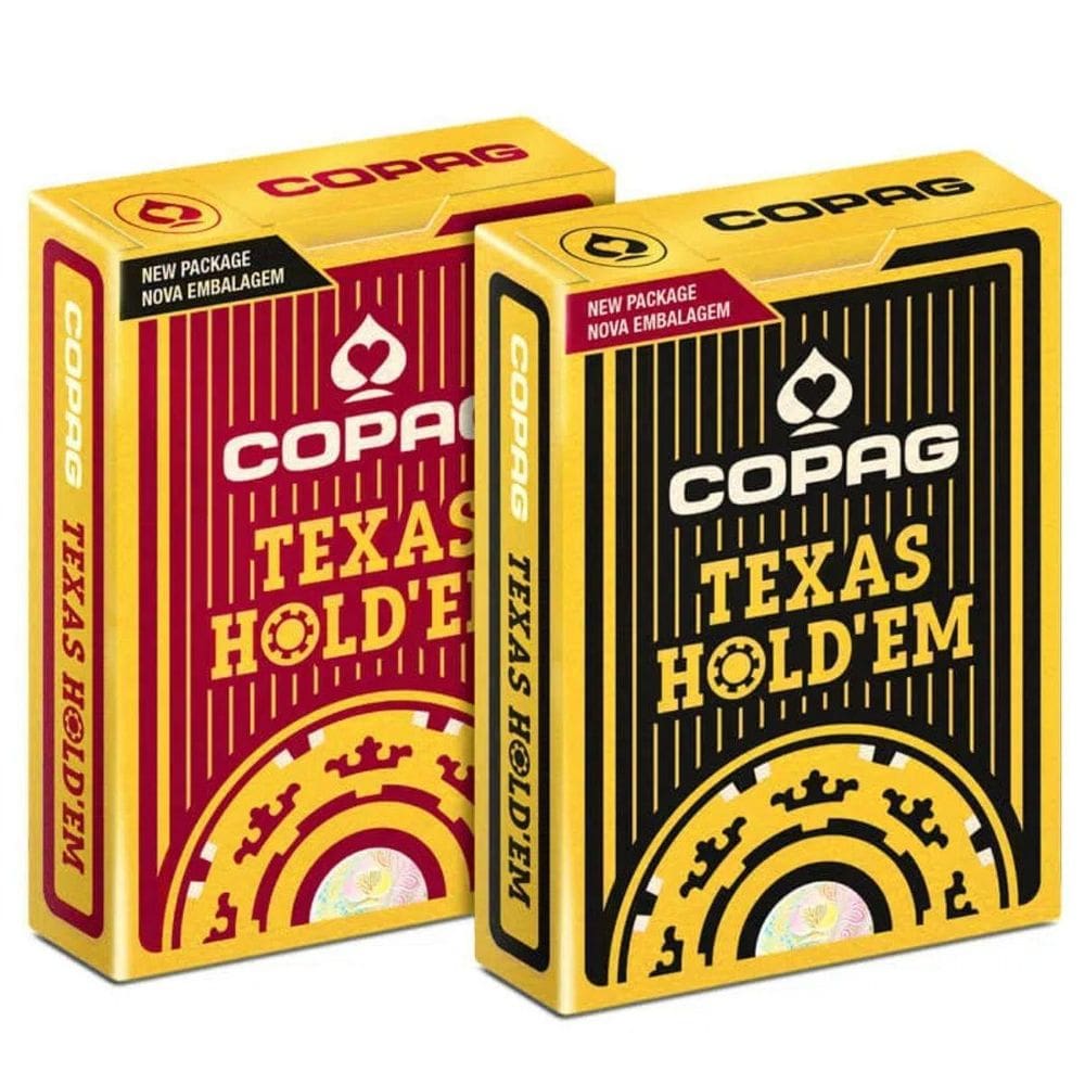 2 Baralho Copag Texas Holdem Profissional 54 Cartas Plástico